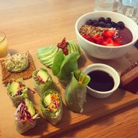 brunch  at simpleRAW in Copenhagen