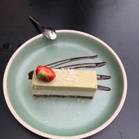 Cheesecake at simpleRAW in Copenhagen