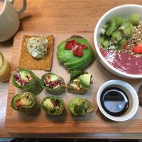 Brunch time at Simple Raw!  at simpleRAW in Copenhagen