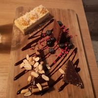Tapas desert plate at simpleRAW in Copenhagen