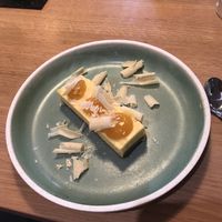 Passion fruit cake at simpleRAW in Copenhagen