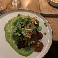 Seiten Steaks in an amazing sauce  at simpleRAW in Copenhagen