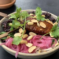 Tempeh Bowl at simpleRAW in Copenhagen