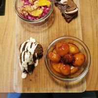 Christmas board at simpleRAW in Copenhagen