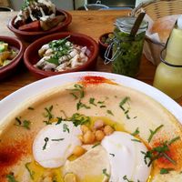 Delicious hummus! at De Hummus House - Sint Antoniesbreestraat in Amsterdam