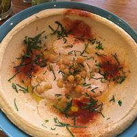 Hummus at De Hummus House - Sint Antoniesbreestraat in Amsterdam