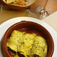 Canelloni at Fang i Aram in Menorca