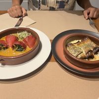 Peppers and aubergine   at Fang i Aram in Menorca