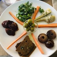 Antipasti at Fang i Aram in Menorca