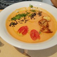 Gazpacho at Fang i Aram in Menorca