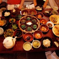 Full course  at SanChon Korean Temple Cooking - 산촌 사찰음식전문점 in Seoul