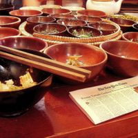 The full course at SanChon Korean Temple Cooking - 산촌 사찰음식전문점 in Seoul