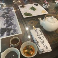 First course   at SanChon Korean Temple Cooking - 산촌 사찰음식전문점 in Seoul