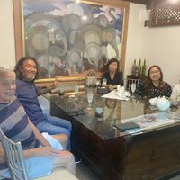 The space is very cool with different sections for each party    at SanChon Korean Temple Cooking - 산촌 사찰음식전문점 in Seoul