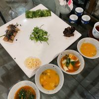 First order in the set menu  at SanChon Korean Temple Cooking - 산촌 사찰음식전문점 in Seoul