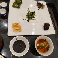 First course at SanChon Korean Temple Cooking - 산촌 사찰음식전문점 in Seoul