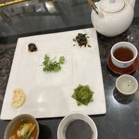 Appetisers  at SanChon Korean Temple Cooking - 산촌 사찰음식전문점 in Seoul