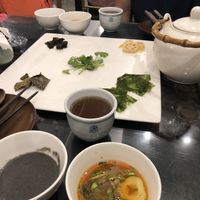 First course  at SanChon Korean Temple Cooking - 산촌 사찰음식전문점 in Seoul
