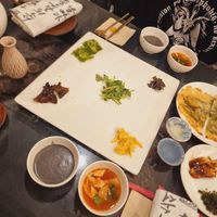 Starters at SanChon Korean Temple Cooking - 산촌 사찰음식전문점 in Seoul