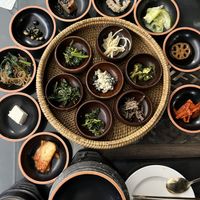   at SanChon Korean Temple Cooking - 산촌 사찰음식전문점 in Seoul