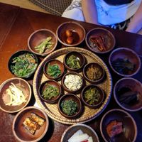 Degustation at SanChon Korean Temple Cooking - 산촌 사찰음식전문점 in Seoul