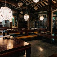 Sanchon is a very beautiful restaurant at SanChon Korean Temple Cooking - 산촌 사찰음식전문점 in Seoul