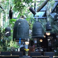 When the sun shines .. at SanChon Korean Temple Cooking - 산촌 사찰음식전문점 in Seoul