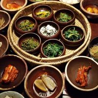 Third course at SanChon Korean Temple Cooking - 산촌 사찰음식전문점 in Seoul