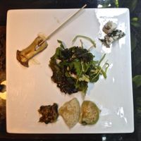 Second dish in full course menu at SanChon Korean Temple Cooking - 산촌 사찰음식전문점 in Seoul