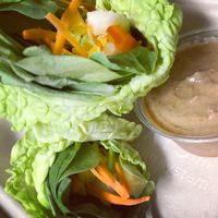 Tropical Spring Rolls. So healthy! at You Cafe in Siesta Key