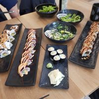 Deluxe menu at MAKIMAKI Sushi Green in Muenster