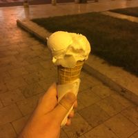 Vegan ice cream at Luca Polare in Tbilisi