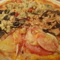 Four Seasons Pizza at Brownice Italian Bistro in East Singapore