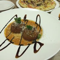 Arancini (risotto balls) at Brownice Italian Bistro in East Singapore