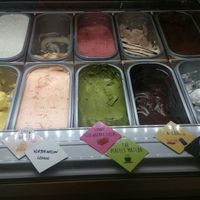 Variety of vegan ice creams at Brownice Italian Bistro in East Singapore