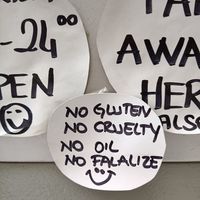  at Falafel Zone in Istanbul