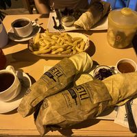 Very filling and cheap and tastey  at Falafel Zone in Istanbul