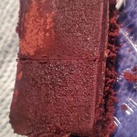 vegan chocolate cake with cheesecake 🍫 at La Salita in Albuquerque