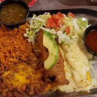 Avocado relleno at La Salita in Albuquerque
