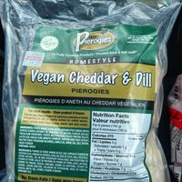 Pierogies   at Vegan Supply in Vancouver