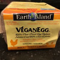 Vegan egg at Vegan Supply in Vancouver