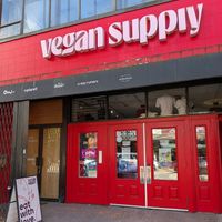 exterior at Vegan Supply in Vancouver