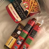 Some snacks I picked up at Vegan Supply in Vancouver