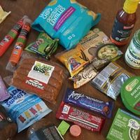 Goodies at Vegan Supply in Vancouver