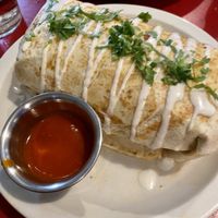Vegan burrito with chorizo filling   at Gringo A Go Go in Raleigh