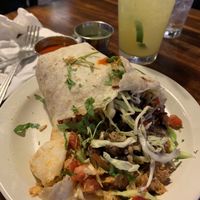Vegan carnitas burrito. You won’t regret it. at Gringo A Go Go in Raleigh
