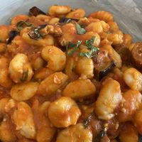 Vegan gnocchi  at Civico 1845 in San Diego