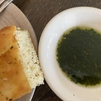 Bread and dipping sauce at Civico 1845 in San Diego