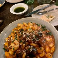 Vegan gnocchi with “sausage”.  at Civico 1845 in San Diego