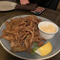 Calamari mushrooms  at Civico 1845 in San Diego